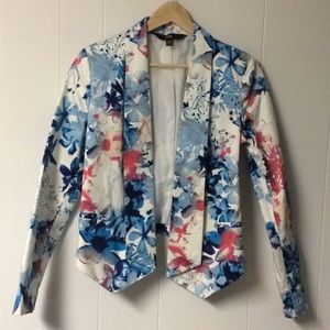 Mossimo Floral Blazer